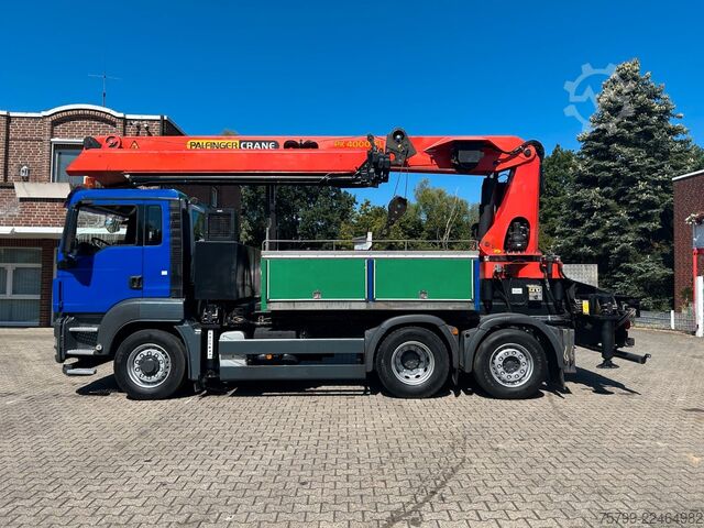Lastbilmonteret kran MAN 28.400 Dachdeckerkran PK 40001 28 Meter 6x4-4