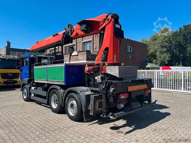 Lastbilmonteret kran MAN 28.400 Dachdeckerkran PK 40001 28 Meter 6x4-4
