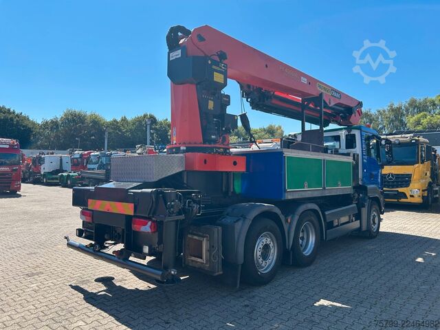 Lastbilmonteret kran MAN 28.400 Dachdeckerkran PK 40001 28 Meter 6x4-4