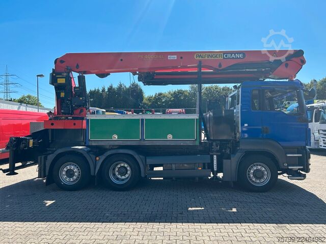 Lastbilmonteret kran MAN 28.400 Dachdeckerkran PK 40001 28 Meter 6x4-4