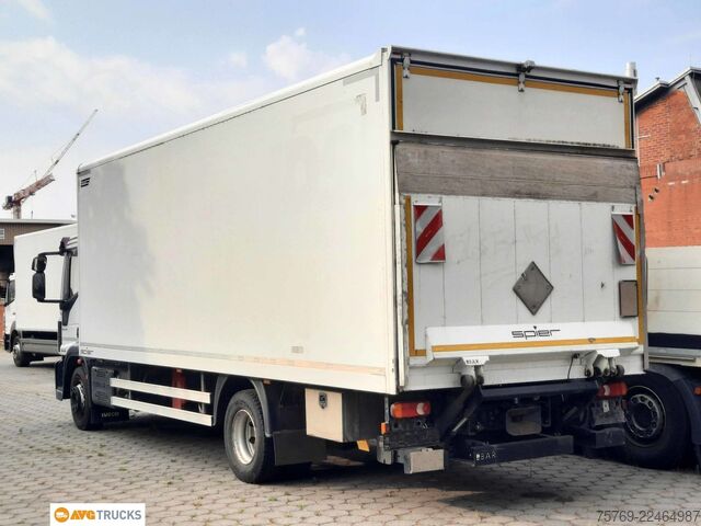 Sandučar kamion IVECO ML 140 E 28 Koffer 7,3 m LBW 1,5 t AHK 3-Sitzer