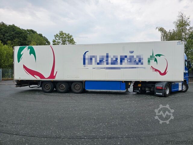 Koeloplegger SCHMITZ CARGOBULL SKO24/L-13.4 FP 45-Liftachse-Palettenkasten-Blum