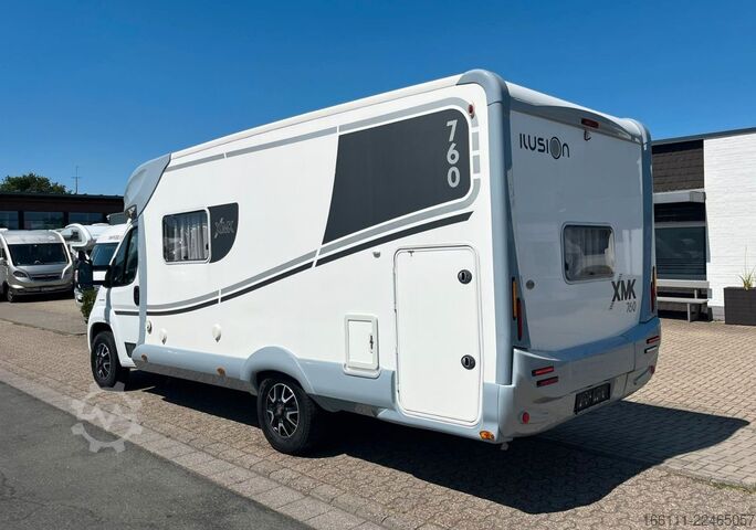 Teilintegriertes Wohnmobil ILUSION XMK 760 - Hubbett - Etagenbetten - Klima - Solar