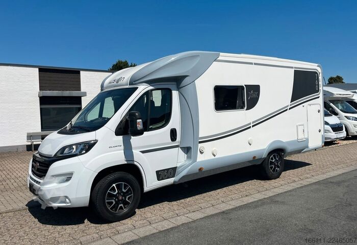 Teilintegriertes Wohnmobil ILUSION XMK 760 - Hubbett - Etagenbetten - Klima - Solar