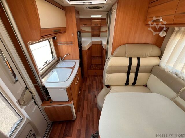 Integriertes Wohnmobil HYMER/ERIBA Exsis 578 - Hub/Einzelbetten -  -