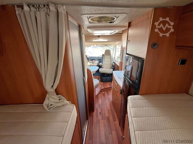 Integriertes Wohnmobil HYMER/ERIBA Exsis 578 - Hub/Einzelbetten -  -