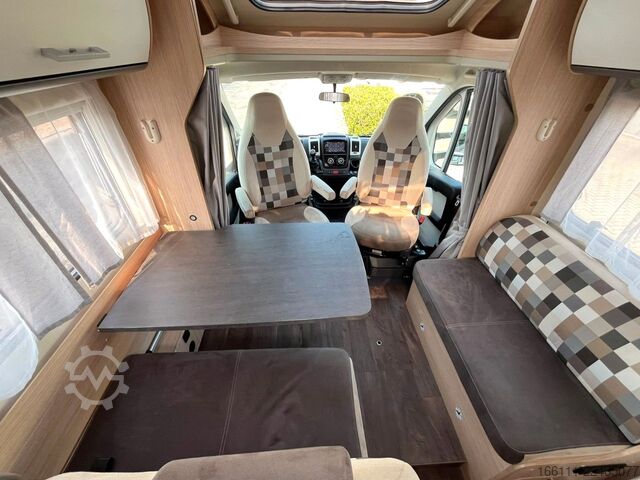 Teilintegriertes Wohnmobil SUNLIGHT Aktive T 67 - Hub/Einzelbetten - auto/Sat/TV -