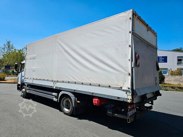 Plattewagen met zeil MERCEDES-BENZ Atego 12-24 PL-SP- Blatt/Luft- Klima- LBW