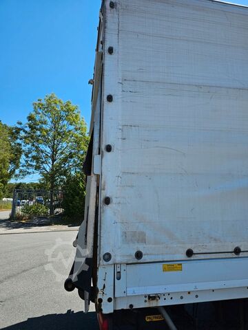 Plattewagen met zeil MERCEDES-BENZ Atego 12-24 PL-SP- Blatt/Luft- Klima- LBW
