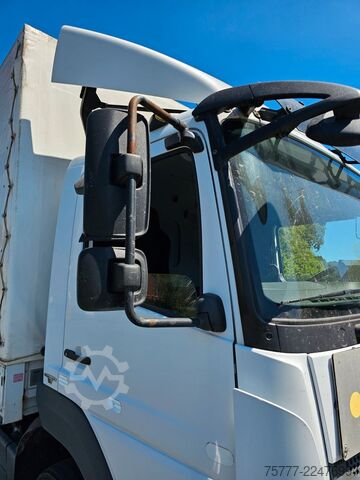 Plattewagen met zeil MERCEDES-BENZ Atego 12-24 PL-SP- Blatt/Luft- Klima- LBW
