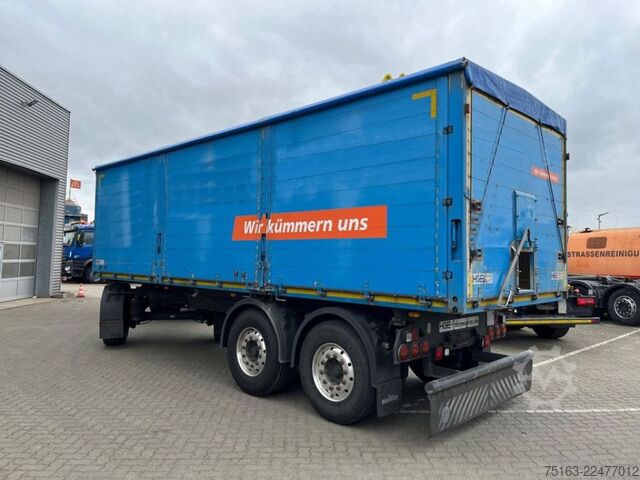 Tresidet tipvognstrailer  Kippanhänger AK 24-3 Kippanhänger Getreidekippan