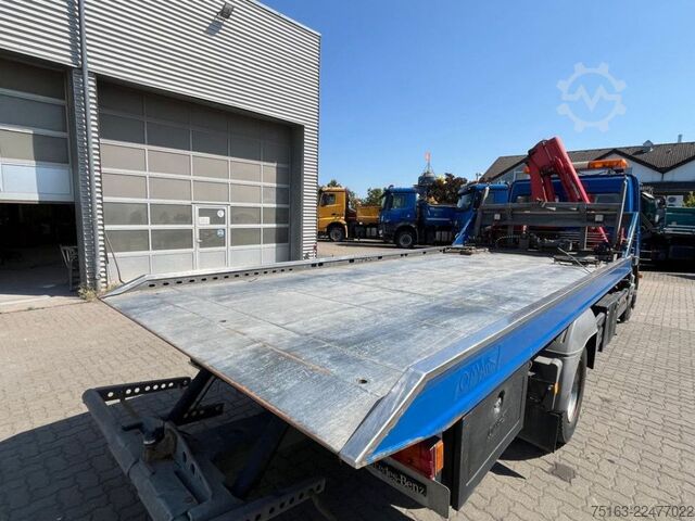 Lastbilmonteret kran MERCEDES-BENZ Atego 1218 L Pritsche Kran Verschiebepl.+Brille