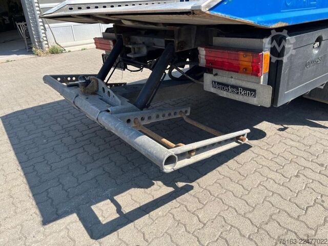 Lastbilmonteret kran MERCEDES-BENZ Atego 1218 L Pritsche Kran Verschiebepl.+Brille