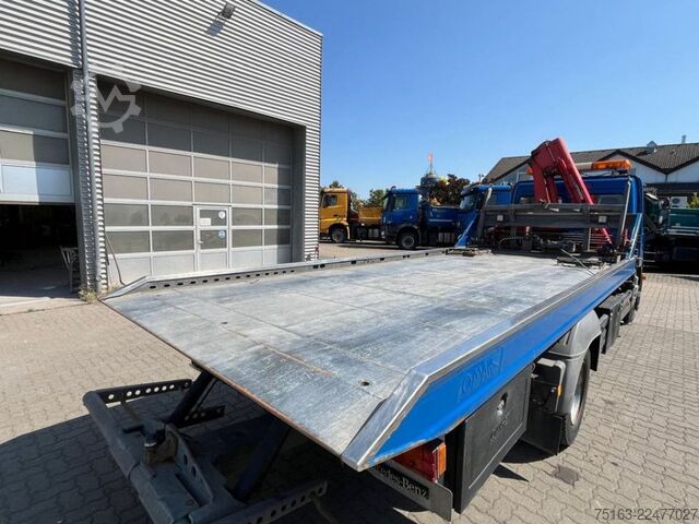 Autotransporter MERCEDES-BENZ Atego 1218 L Pritsche Kran Verschiebepl.+Brille