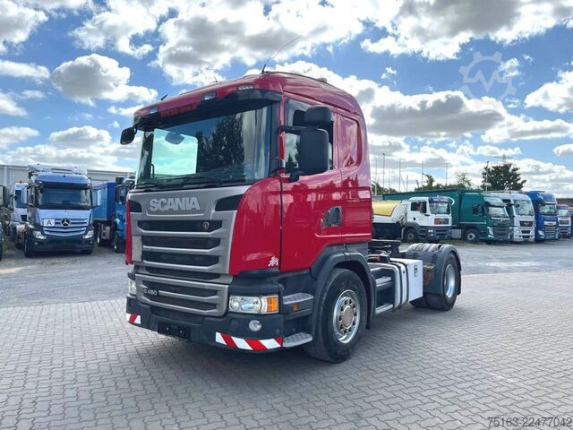 Standard trækkerunit SCANIA G 480 4x2 SZM Kipphydraulik