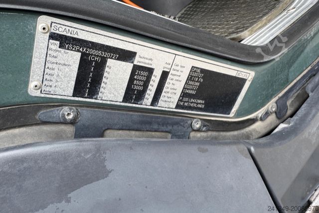 Sklápěcí nákladní automobil SCANIA P320 4x2 Trösch