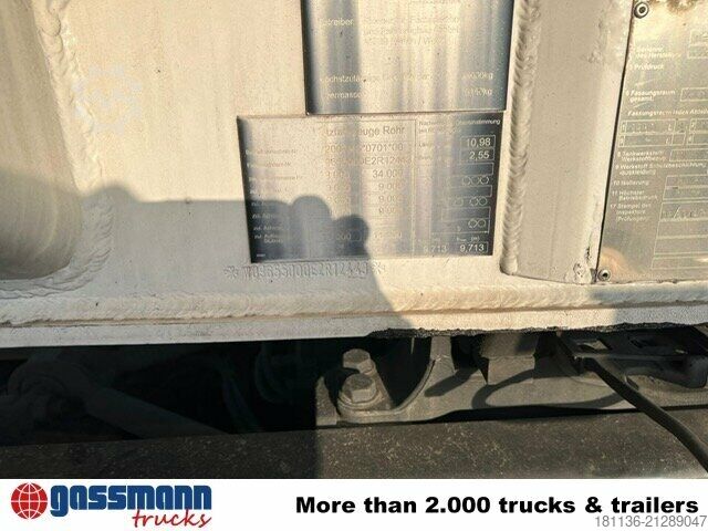 Ημιρυμουλκούμενο βυτιοφόρο Rohr TAL 44.0 / 22-27, 39.000l, 4 Kammern,