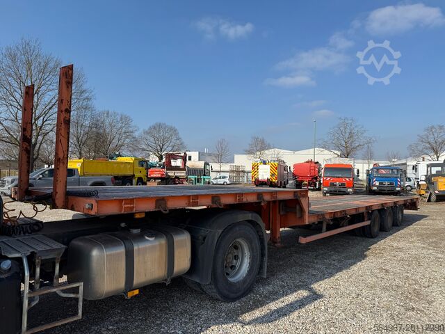 Low loader semi-trailer Reisch RPTS 35/24 Tiefladerauflieger Container