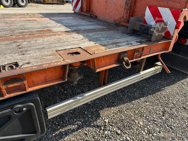 Poluprikolice sa niskim utovarivačem Reisch RPTS 35/24 Tiefladerauflieger Container