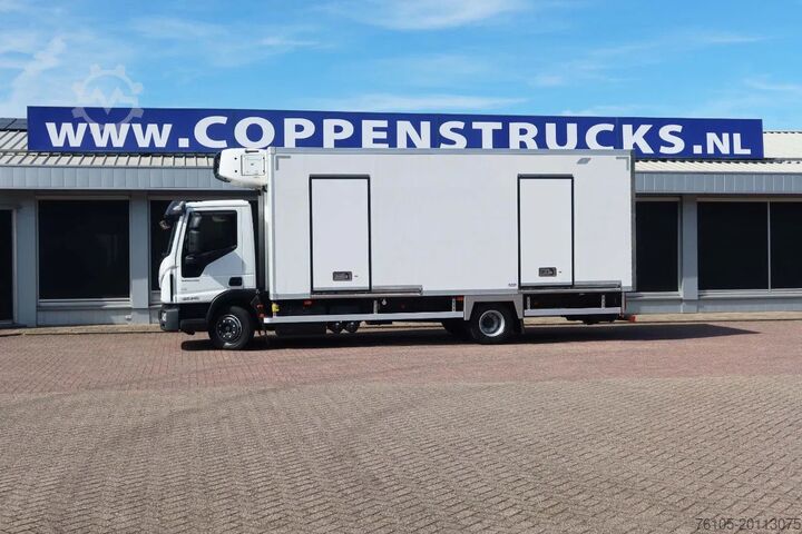 Kølet/frosset transport Iveco EuroCargo 120 El 210L Carrier Supra 850 MT Koel...