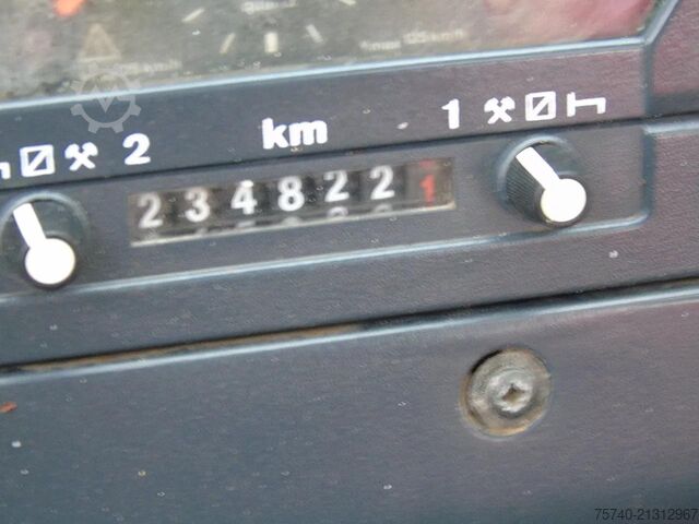 Kraanwagen DAF CF 75.240 ATI + EURO 2 + HIAB 090 + 3SIDE TIPPER