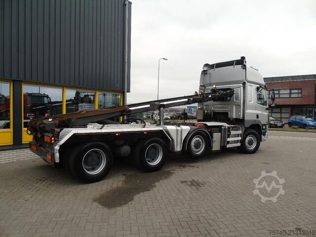 Containertransport (kabelsysteem) Ginaf X 4243 TS + EURO 5 + 8X4 + MANUAL