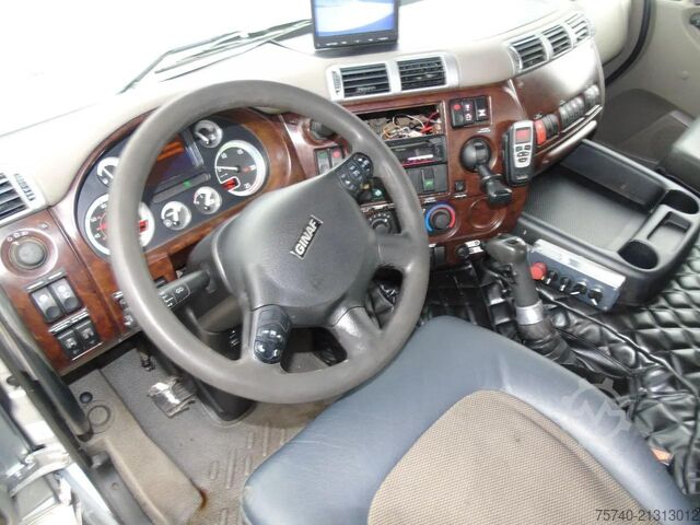 Containertransport (kabelsysteem) Ginaf X 4243 TS + EURO 5 + 8X4 + MANUAL