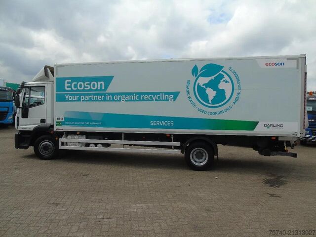 Box body Iveco Eurocargo 120E21 + EURO 6