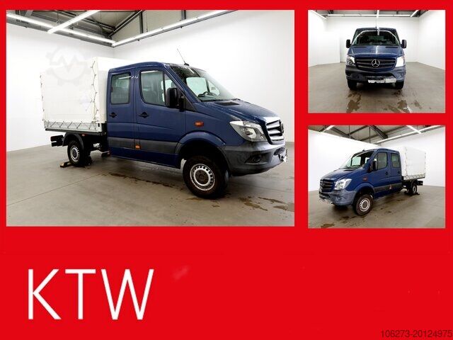 Dobbeltkabine varevogn Mercedes-Benz Sprinter 316CDI DOKA,Allrad,Klima,AHK3,5To,TCO
