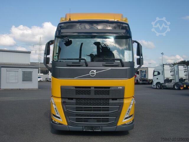 Camión con plataforma y toldo Volvo FH 460 Hydroroll Rollenbett Aircargo