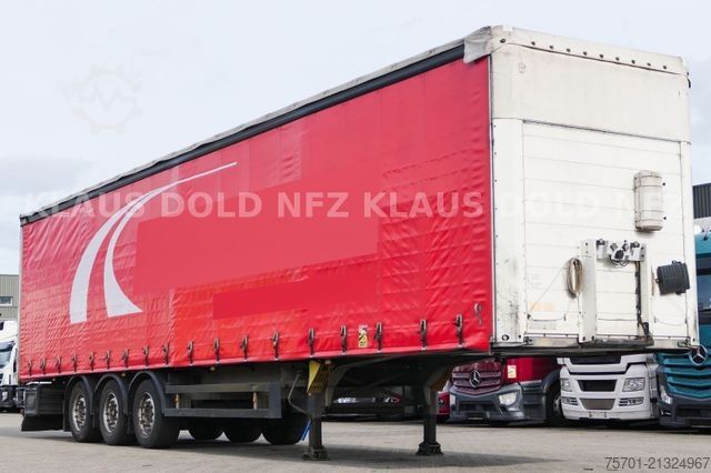 Open oplegger met zeil SCHMITZ CARGOBULL S3 Pritsche Plane Edscha SCHMITZ-ACHSEN