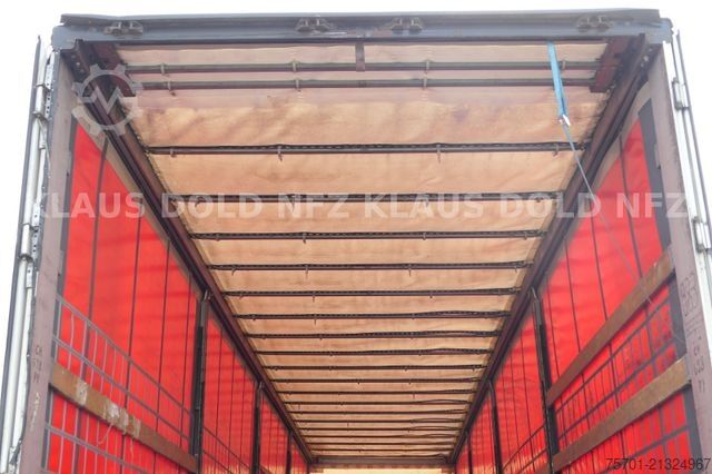 Open oplegger met zeil SCHMITZ CARGOBULL S3 Pritsche Plane Edscha SCHMITZ-ACHSEN