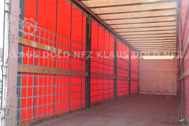 Open oplegger met zeil SCHMITZ CARGOBULL S3 Pritsche Plane Edscha SCHMITZ-ACHSEN
