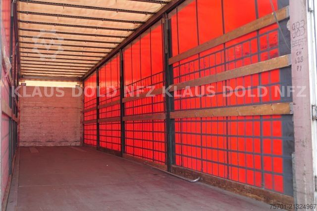 Open oplegger met zeil SCHMITZ CARGOBULL S3 Pritsche Plane Edscha SCHMITZ-ACHSEN