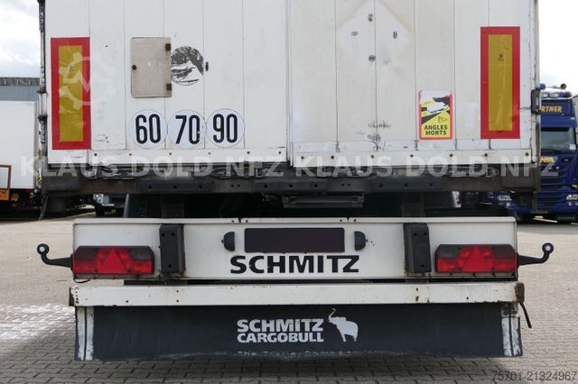 Open oplegger met zeil SCHMITZ CARGOBULL S3 Pritsche Plane Edscha SCHMITZ-ACHSEN