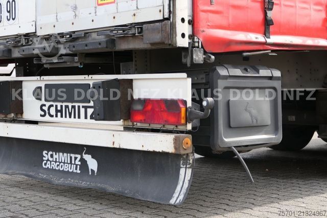 Open oplegger met zeil SCHMITZ CARGOBULL S3 Pritsche Plane Edscha SCHMITZ-ACHSEN