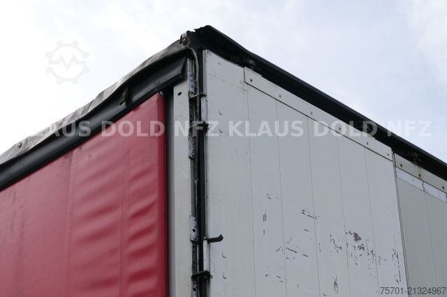 Open oplegger met zeil SCHMITZ CARGOBULL S3 Pritsche Plane Edscha SCHMITZ-ACHSEN