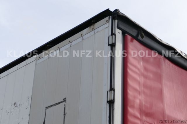 Open oplegger met zeil SCHMITZ CARGOBULL S3 Pritsche Plane Edscha SCHMITZ-ACHSEN