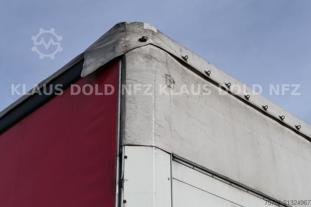 Open oplegger met zeil SCHMITZ CARGOBULL S3 Pritsche Plane Edscha SCHMITZ-ACHSEN