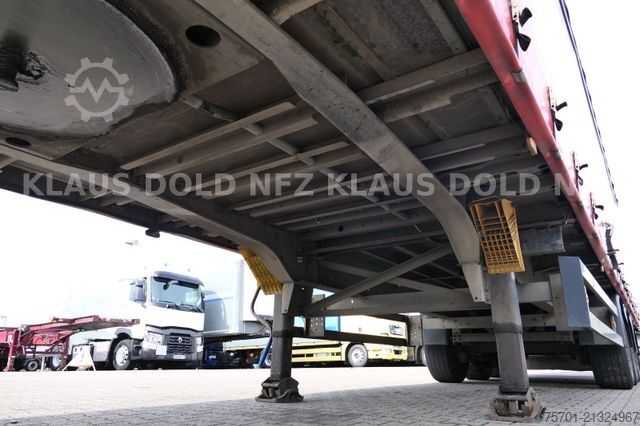 Open oplegger met zeil SCHMITZ CARGOBULL S3 Pritsche Plane Edscha SCHMITZ-ACHSEN