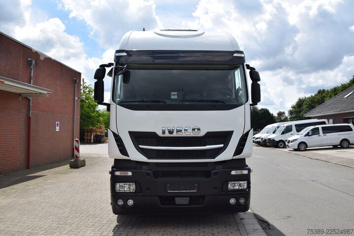 Kipper LKW Iveco Stralis 510 Highway HiabAbrollkipper 6X4