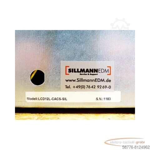Sillmann EDM onderdeel Sillmann EDM Agie - LCD12L-CACS-SIL Monitor SN: 1183