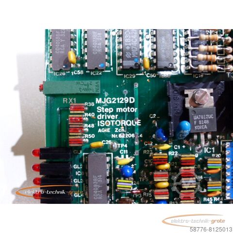 AGIE Komponente AGIE Agie MJG 2129 D Step motor driver . 622064.4