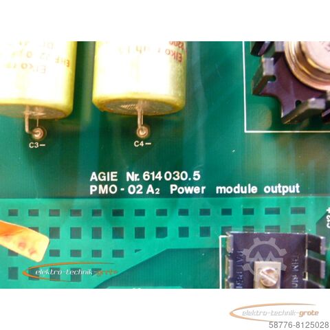 AGIE-component AGIE PMO-02 A2 Power Module Output 614030.5