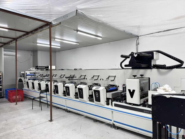 Flexographic press Rosen RS-F-8+1