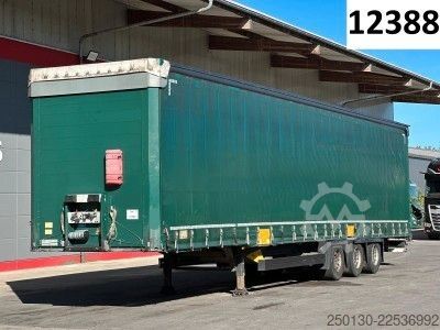 Ανοιχτό ημιρυμουλκούμενο με μουσαμά SCHMITZ CARGOBULL SCB*S3T MegaTrailer Curtainsider Edscha