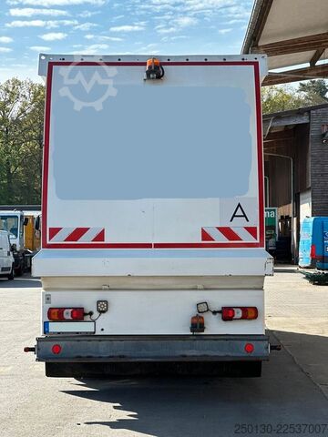 Απορριμματοφόρο MERCEDES-BENZ Antos 2533 6x2 FAUN Frontpress 533 Überkopflader