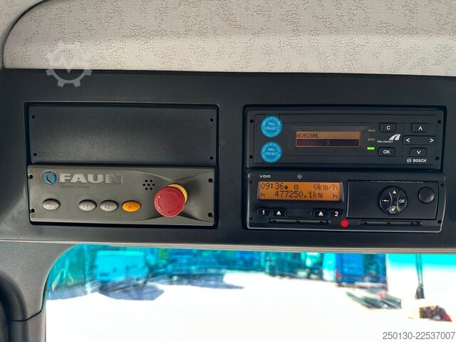 Απορριμματοφόρο MERCEDES-BENZ Antos 2533 6x2 FAUN Frontpress 533 Überkopflader