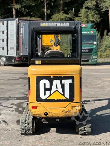 Μίνι εκσκαφέας CATERPILLAR 301.8C Gummikette / 2 Löffel / Schwenkschaufel