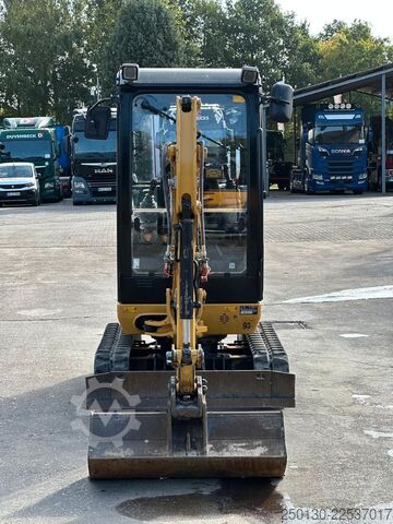 Μίνι εκσκαφέας CATERPILLAR 301.7D Gummikette / 2 Löffel / Schwenkschaufel
